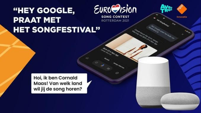 Hey Google, praat met het Songfestival! - Spreekbuis.nl