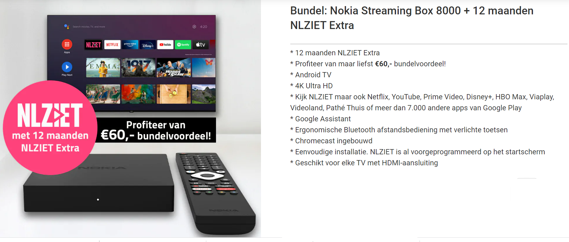(recensie) Nokia Streaming Box 8010 Spreekbuis.nl