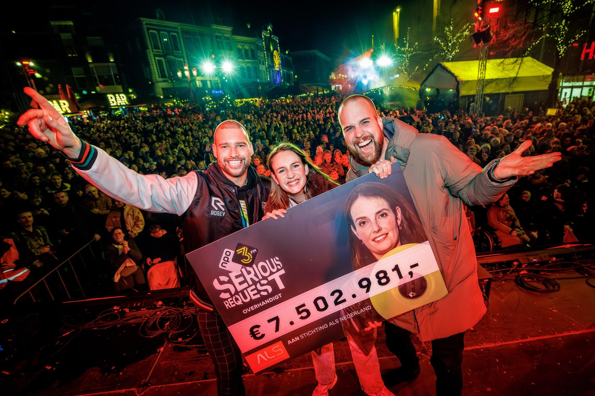 3FM Serious Request haalt met Glazen Huis €7.502.981, op voor