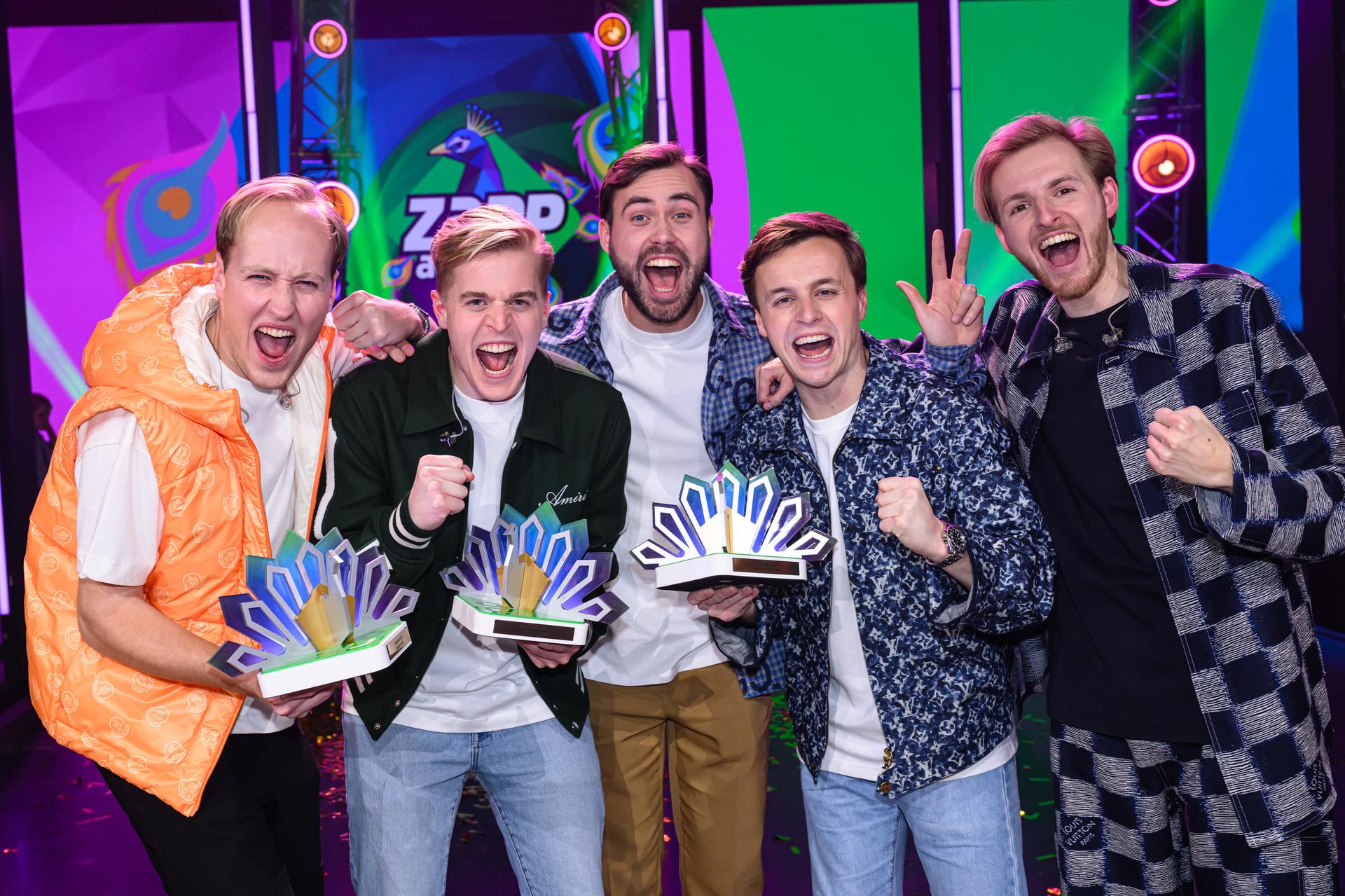 Bankzitters grote winnaar van de NPO Zapp Awards 2024 - Spreekbuis.nl