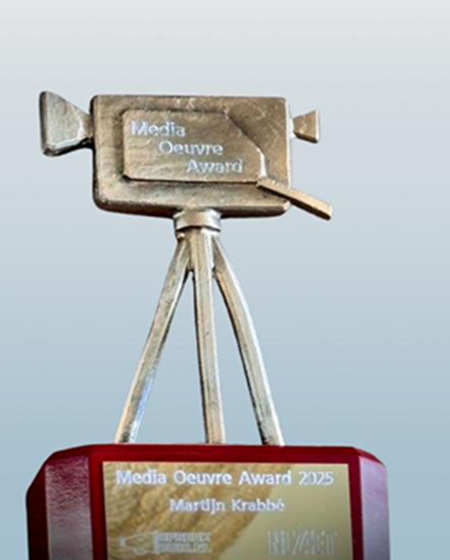 Media Oeuvre Award 2025 naar Martijn Krabbé - Spreekbuis.nl